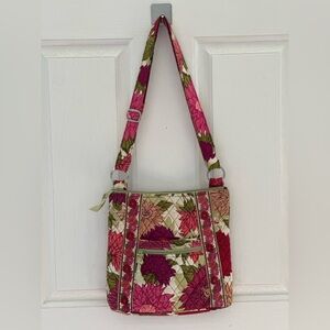 Vera‎ Bradley Quilted Crossbody Bag – Pink Floral Pattern
